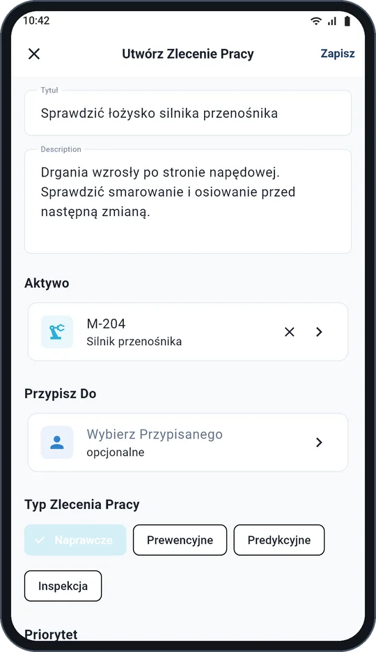 Zlecenia i obserwacje z terenu